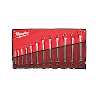 MILWAUKEE Double ring spanner offset set of 12 4932492738 MILWAUKEE Double ring spanner offset set of 12 4932492738