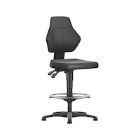 ATORN Work swivel chair with foot ring and floor glides, Supertec |PROMOTION