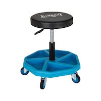 HAZET Blauw/zwarte rolkruk, draagvermogen 150 kg
