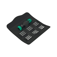 WERA Kraftform Kompakt Vario RA kétvégű csavarhúzószár készlet, 7 részes