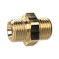 RIEGLER Double threaded nipple (pneumatics)