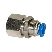 RIEGLER Bulkhead fitting, bulkhead connection (pneumatics)