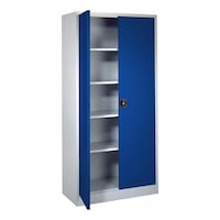 Hinged-door cabinet H x W x D 1950 x 950 x 450 mm RAL 7035/5010