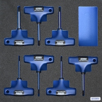 ATORN hard foam insert 345x516x344 mm equipped with T-handle screwdrivers