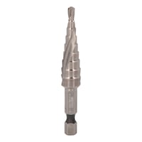 KS TOOLS 1/4 inch HSS step drill bit