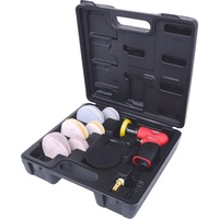KS TOOLS Mini pneumatic random orbital sander