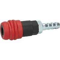 KS TOOLS 2-stage compressed air safety coupling