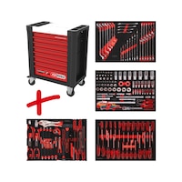 KS TOOLS PERFORMANCEplus workshop trolley