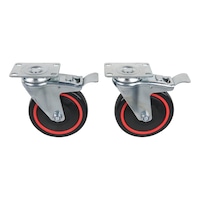 KS TOOLS Swivel castor