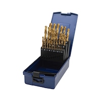 ORION Jeu de forets métal dans une boîte, type N HSS-TiN