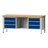 ANKE Cabinet workbench 3 blocks models 120 - 127