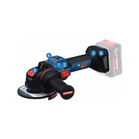 BOSCH Akku-Winkelschleifer mit X-LOCK EXPERT EXWX18V-15S