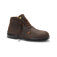 ELTEN Safety lace-up boots NIKOLAS XXB brown Mid ESD S3S