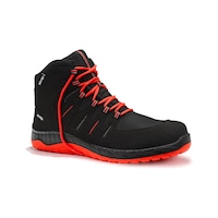 ELTEN MADDOX Compo black-red Mid ESD S3S safety lace-up boots