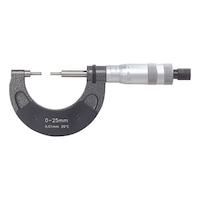 HARTIG Micrometers with stepped measuring faces