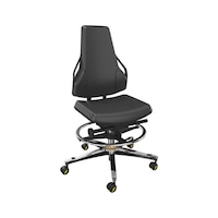 DAUPHIN Tec Identity polyurethane (PU) counter chair for ESD areas