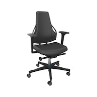 DAUPHIN Tec Identity polyurethane (PU) swivel work chair for production and workshop areas |PROMOTION
