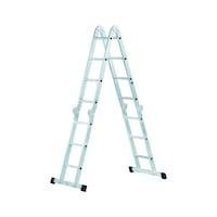 ZARGES Vielzweckleiter 4-teilig Leiterlänge 4,74m 4x4 Sprossen