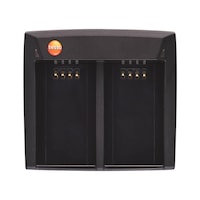 TESTO Quick-charge station for two batteries to optimise charging time