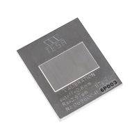TESA TECHNOLOGY Norme de rugosité de lacier TESA, Ra = env. 2,97 µm