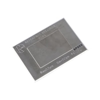 TESA TECHNOLOGY Norme de rugosité de lacier TESA, Ra = env. 0,5 µm
