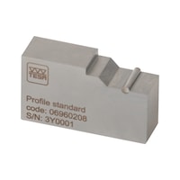 TESA TECHNOLOGY Profile setting standard, contour standard 2.5 mm for roughness/profile measuring instrument |PROMOTION