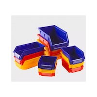 ANWENYING assembleable back-hanging parts bin, blue