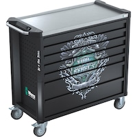WERA Workshop trolley with tool assortment