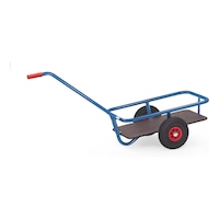 FETRA Open hand cart with frame and solid rubber tyres