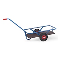 FETRA Open hand cart with frame, load capacity 200 kg, loading platform 835 x 458 mm