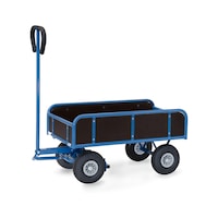 FETRA Hand cart with 4 panels and solid rubber tyres