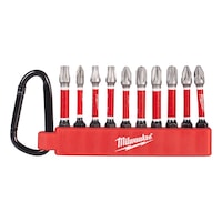 MILWAUKEE SHOCKWAVE™ impact-resistant carabiner set 3 (10-piece) 4932500397