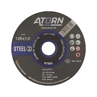 ATORN Steel cutting disc 125x1 mm |PROMOTION