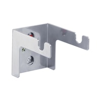 RASTERPLAN Spoelhouder tot asdiameter 17mm max.B 78mm, diam.170mm alu.-kleurig