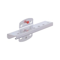RASTERPLAN Bithouder voor 7 bits, aluminiumkleurig