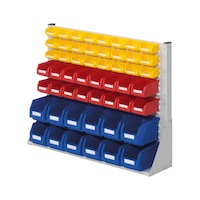 RASTERPLAN Wandstellingunits, enkelzijdig