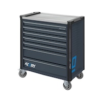ATORN Cărucior de scule XL cu blocare individuală la extragerea sertarelor