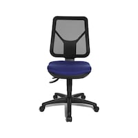 TOPSTAR Swivel chair ERGO NET black/blue-black