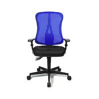 TOPSTAR Swivel chair HEAD POINT SY black blue