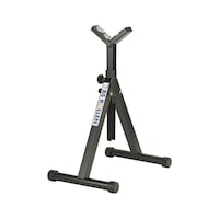 BS ROLLEN Continuously height-adjustable material stand/roller stand, load capacity 100 kg