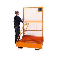BAUER SÜDLOHN Plateforme de travail, pliable 1200 x 1000 mm 2 personnes