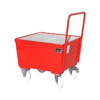 BAUER SÜDLOHN Bac de récupération mobile pour fûts de 200 l - particulièrement robuste