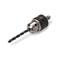 Drill chuck with quickin quick change fixed chuck 1-16mm