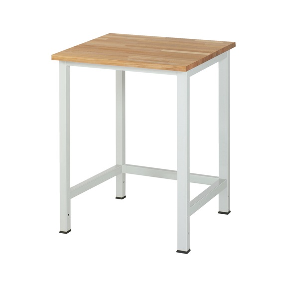 RAU workbench 900-1 750x800x825 mm solid beech worktop 25 mm - Workbench