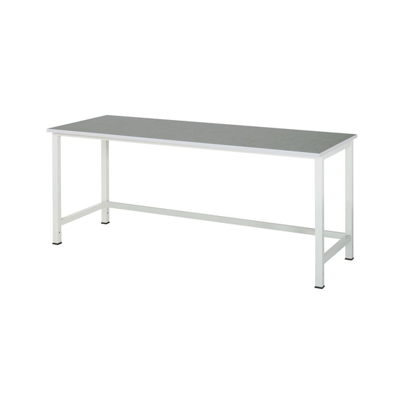 RAU Workbench 900-1 2000x800x825 mm Linoleum worktop 25 mm - Workbench