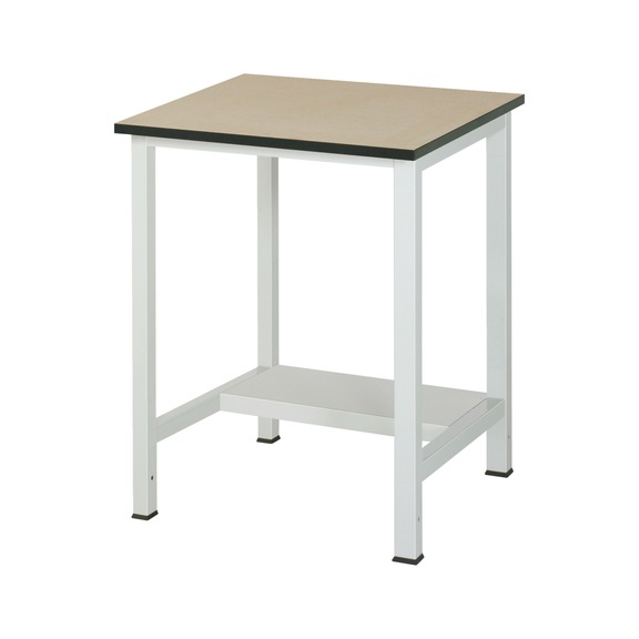 RAU workbench 900-3 750x800x825 mm Medium-density fiber worktop 22 mm - Workbench