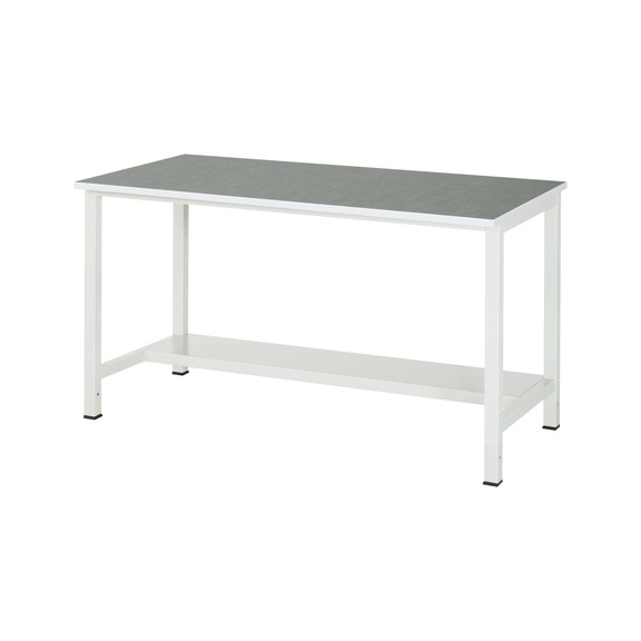 RAU Workbench 900-3 1500x800x825 mm Linoleum worktop 25 mm - Workbench