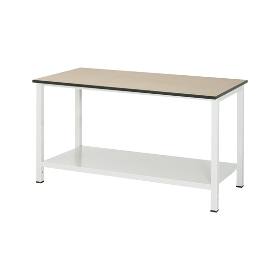RAU Workbench 900-6 1500x800x825 mm Medium-density fiber worktop 22 mm - Workbench