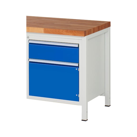 RAU Schubladeschrank L3.4 580x650x645 mm 1xSchublade-Teilauszug 1xFlügeltür - Schubladenschrank (Lagereinrichtung, Werkstatt)