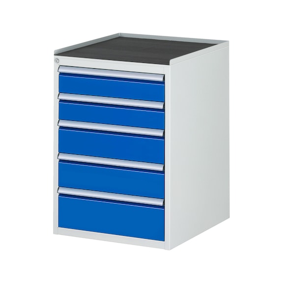 RAU Drawer cabinet L5.11 580x650x825 mm Metal support 7xpartial drawer extension - Drawer cabinet (storage equipment, workshop)